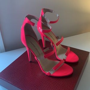 Heels, Frontline 105 - Fluorescent Matt Pink: Brand New in Box.